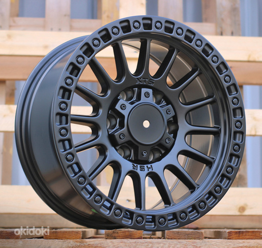 R16x8  5X114.3  ET  M15  83.1  I0370  Black Half Matt (BLHM)  For 4X4