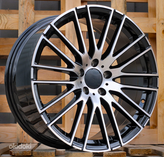 R19x8.5  5X112  ET  40  66.6  I0341  Black Polished (MB)  For MER  (P1)  (New Model)