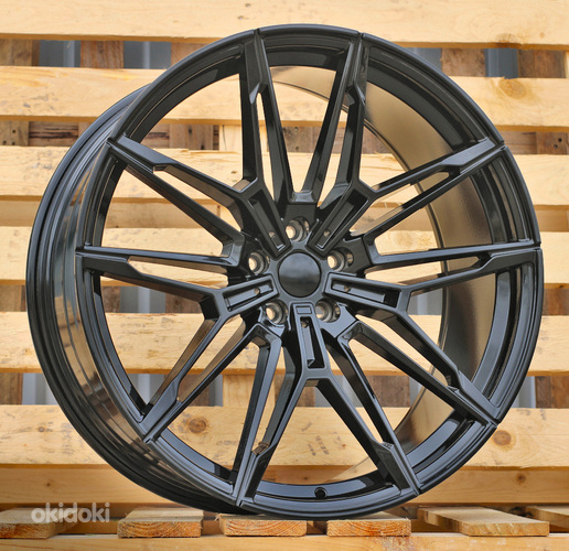 R18x9  5X120  ET  40  72.6  I0294  (BYD1677)  Black (BL)  For BMW  (P1+Z3)  (Rear+Front)