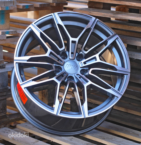 R20x9.5  5X112  ET  38  66.6  I0294  Grey Polished (MG)  For BMW  (K7)  (GMP Rear+Front)