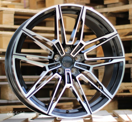 R18x8  5X112  ET  27  66.6  I0294  Black Polished (MB)  For BMW  (K7)