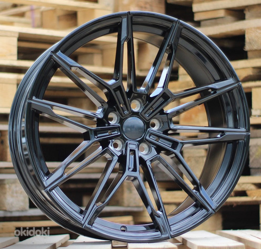 R20x9.5  5X120  ET  40  72.6  I0294  Black (BL)  For BMW  (P2)  (Rear+Front)