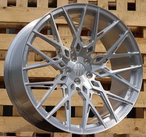 R23x11  5X112  ET  35  66.6  HXF03  Brush Silver (BS)  For HAXER  (K3)  (FORGED  (NEW Model) Rear+Front) (1 foto / 1)