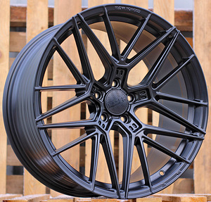 R19x9.5  5X112  ET  40  66.5  HX07F  Black Half Matt (BLHM)  For HAXER  (P2)  (HYBRID FORGED) (1 foto / 1)