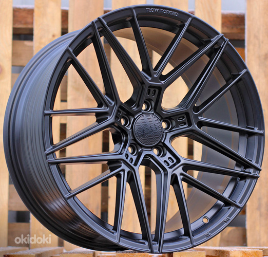 R19x9.5  5X112  ET  40  66.5  HX07F  Black Half Matt (BLHM)  For HAXER  (P2)  (HYBRID FORGED)