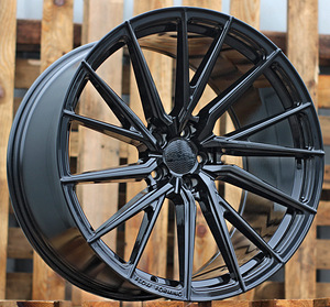 R22x9.5  5X112  ET  35  66.5  HX06F  Black (BL)  For HAXER  (K4)  (HYBRID FORGED (Front+Rear)) (1 foto / 1)