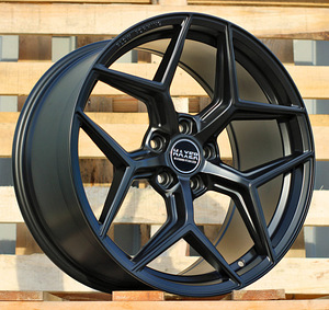 R19x8.5  5X112  ET  27  66.6  HX04F  Black Half Matt (BLHM)  For HAXER  (K4)  (HYBRID FORGED (Front+Rear)) (1 foto / 1)