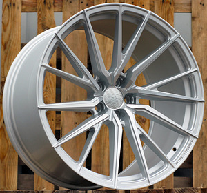 R20x10  5X112  ET  40  66.5  HX06F  Polished Silver Half Matt (MSHM)  For HAXER  (K2)  (HYBRID FORGED (Front+Rear)) (1 foto / 1)