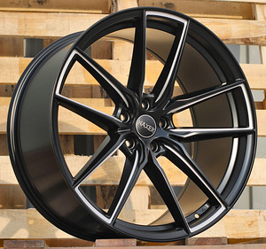 R19x8  5X112  ET  49  66.5  HX045  Black Half Matt (BLHM)  For HAXER  (Z2)  ((AKC 100 Eur)) (1 foto / 1)