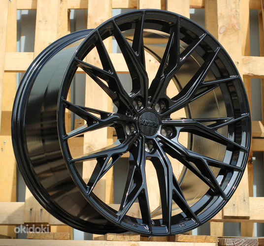 R20x8.5  5X112  ET  40  66.6  HX042  (IN0387)  Black (BL)  For HAXER  (Z7)  (Rear+Front)