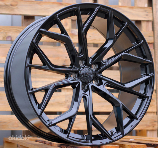 R18x8  5X112  ET  30  66.5  HX041  Black (BL)  For HAXER  (K7)