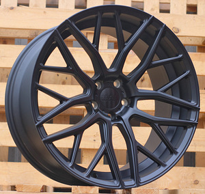 R22x9  5X112  ET  30  66.6  HX038  Black Half Matt (BLHM)  For HAXER  (P2)  ((AKC 155 Eur)) (1 foto / 1)