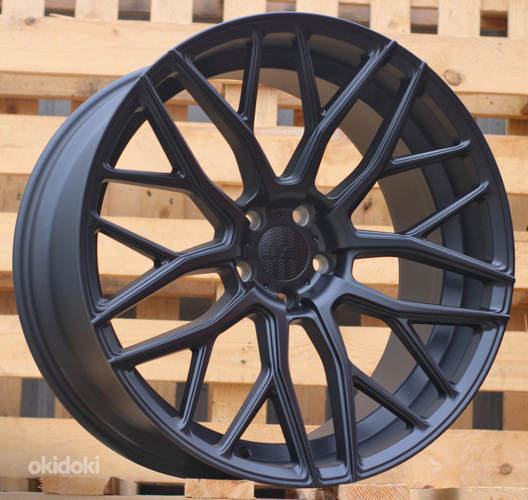 R22x9  5X112  ET  30  66.6  HX038  Black Half Matt (BLHM)  For HAXER  (P2)  ((AKC 155 Eur))