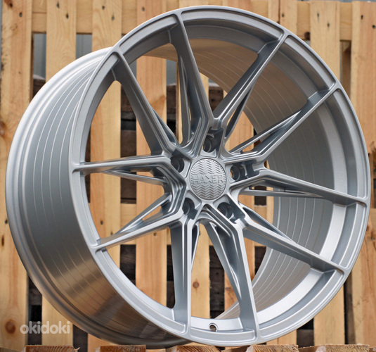 R20x9  5X120  ET  33  72.6  HX036  Silver Shining (SS)  For HAXER  (K4)  (Rear+Front)
