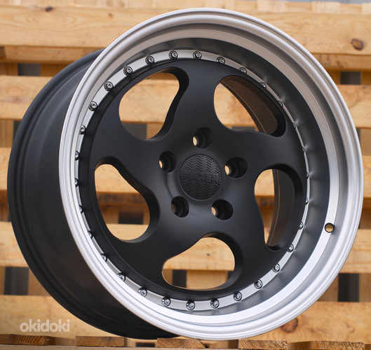 R18x9.75  5X120  ET  20  74.1  HX032  Black Half Matt (BLHM)  For HAXER  (K3)  (Rear+Front (AKC 90 Eur))