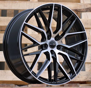 R20x8.5  5X108  ET  40  67.1  HX035  (B5902)  Black Polished (MB)  For HAXER  (K4) (1 foto / 1)