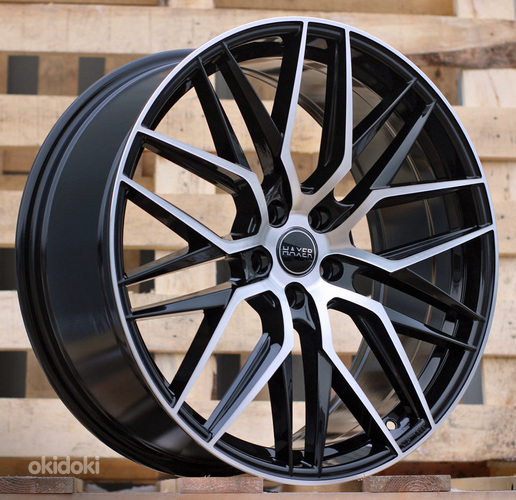 R20x8.5  5X108  ET  40  67.1  HX035  (B5902)  Black Polished (MB)  For HAXER  (K4)