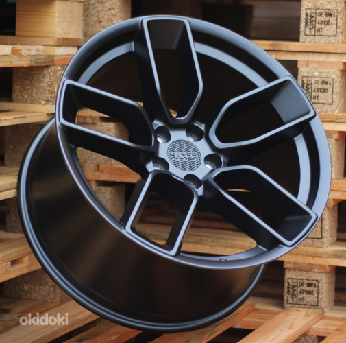 R20x9.5  5X115  ET  18  71.5  HX031  (IN5581)  Black Half Matt (BLHM)  For HAXER  (P2+P1)  (Rear+Front)
