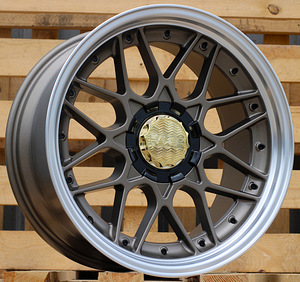 R18x8  10X120/112  ET  30  72.6  HX025  (HX025)  Bronze+Polished Lip (YYPL)  For HAXER  (Z2)  (Front) (1 foto / 1)