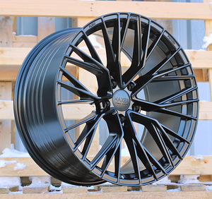 R18x8  5X108  ET  40  67.1  HX024F  (F829)  Black Half Matt (BLHM)  For HAXER  (M)  (HYBRID FORGED New Model) (1 foto / 1)