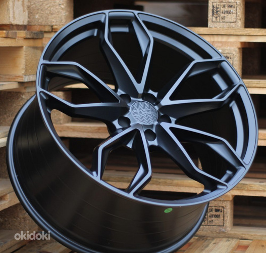 R21x10  5X112  ET  46  66.6  HX021  (3S104B)  Black Half Matt (BLHM)  For HAXER  (K4+P)  (HYBRID FORGED)