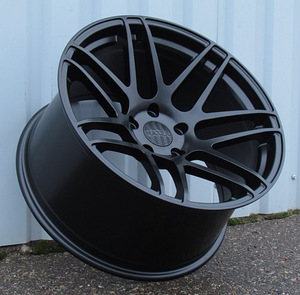 R19x10  5X120  ET  15  74.1  HX020  (SSA04)  Black Half Matt (BLHM)  For HAXER  (Z1)  (Rear+Front) (1 foto / 1)