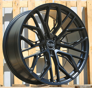 R22x10.5  5X112  ET  20  66.5  HX015F  (3S5981)  Black Half Matt (BLHM)  For HAXER  (P2)  (HYBRID FORGED) (1 foto / 1)