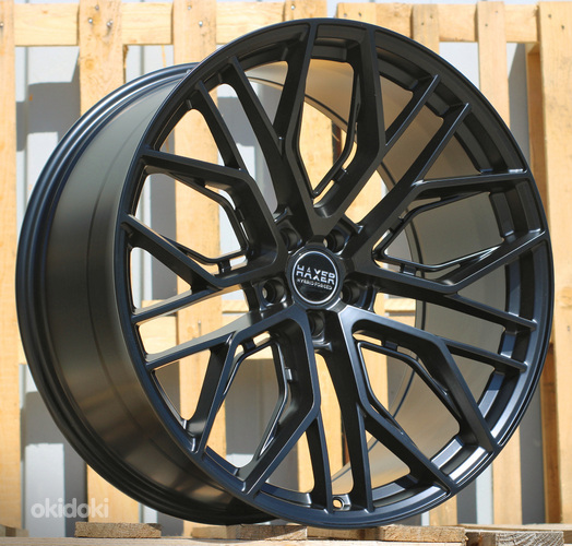 R22x10.5  5X112  ET  20  66.5  HX015F  (3S5981)  Black Half Matt (BLHM)  For HAXER  (P2)  (HYBRID FORGED)