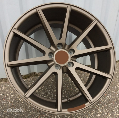 R18x8  5X120  ET  35  72.6  HX014  (QC2211)  Machine Bronze (YM)  For HAXER