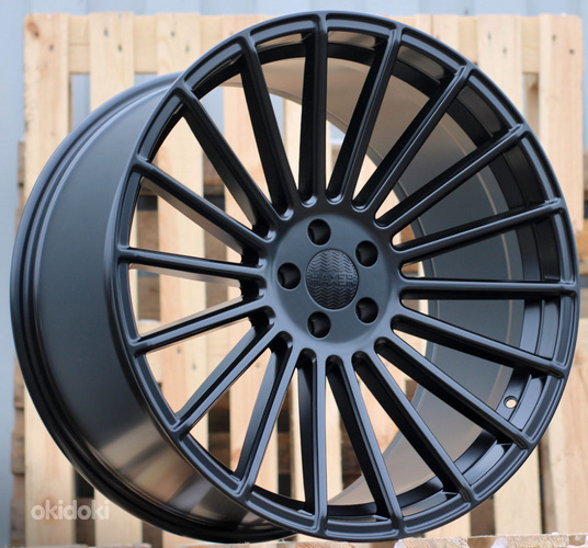 R22x9  5X108  ET  40  63.3  HX010  Black Half Matt (BLHM)  For HAXER  (P)