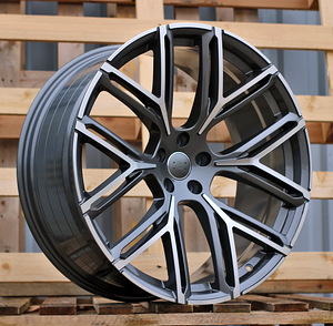 R22x10  5X112  ET  18  66.5  HF736  Grey Polished (MG)  For AUD  (Z5)  (HYBRID FORGED New Model) (1 foto / 1)