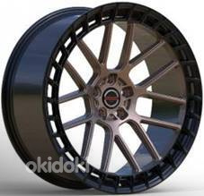 R20x9  5X120  ET  35  72.6  HF726A  Black (BL)  For RACIN  (M)  (HYBRID FORGED)