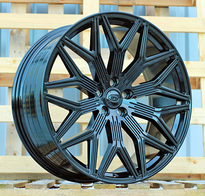 R23x10  5X120  ET  38  72.6  HF2175  Gloss Black (GB)  For LAND  (Z5)  (HYBRID FORGED) (1 foto / 1)