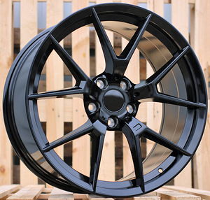 R19x9.5  5X120  ET  40  72.6  HE761  (IN5342)  Black (BL)  For BMW  (P2)  (Rear+Front) (1 foto / 1)