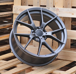 R19x9.5  5X120  ET  40  72.6  HE761  (IN5342)  Gun Metal Half Matt (GMHM)  For BMW  (P2)  (Rear+Front) (1 foto / 1)