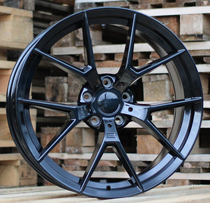 R20x8.5  5X120  ET  35  72.6  HE761  Black Half Matt (BLHM)  For BMW  (P1)  (Rear+Front) (1 foto / 1)