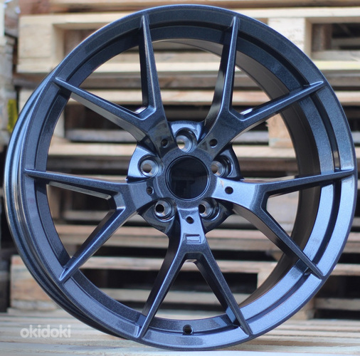 R19x8.5  5X112  ET  26  66.6  HE761  Grey (GR)  For BMW