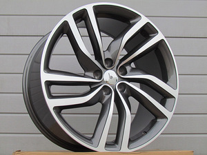 R20x8.5  5X108  ET  40  63.4  HE721  Grey Polished (MG)  For JAGUAR  (K7)  (REAR+FRONT) (1 foto / 1)