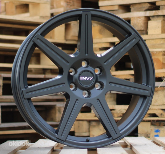 R18x8  6X120  ET  35  67.1  HE737  Black Matt (BM)  For 4X4  (P1)