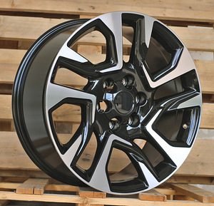 R18x7.5  6X139.7  ET  25  106.1  H957F  Black Polished (MB)  For 4X4  (K7)  (HYBRID FORGED) (1 foto / 1)