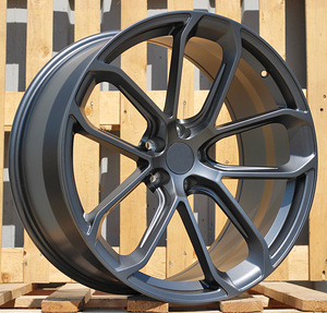 R21x10  5X112  ET  19  66.5  H5084  (CTRGW592)  Grey Polished Matt (MGM)  For PORCH  (K3)  (FORGED (Rear+Front)) (1 foto / 1)