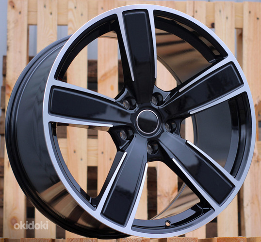 R22x11  5X130  ET  58  71.6  H5082  (IN5584)  Black Polished (MB)  For PORCH  (P2)  (Rear+Front)