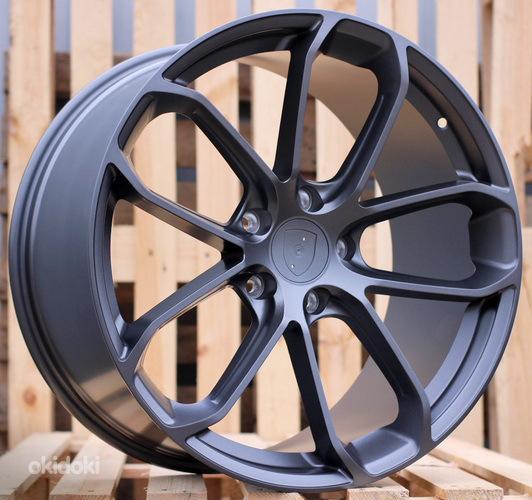 R22x9.5  5X130  ET  46  71.6  H5084  Gun Metal Half Matt (GMHM)  For PORCH