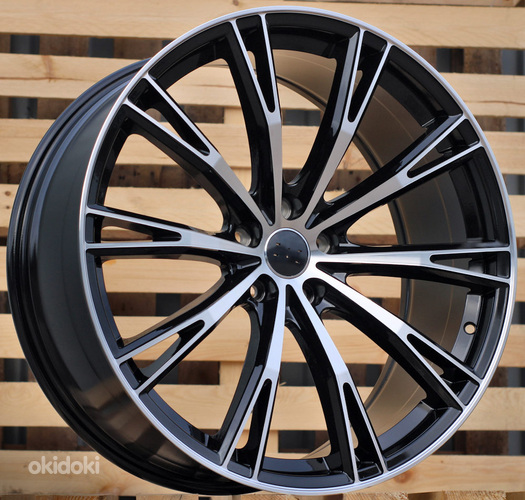 R19x8.5  5X112  ET  32  66.5  H5060  (INSA001)  Black Polished (MB)  For AUD  (P1+Z5+A)  (ABT Style)