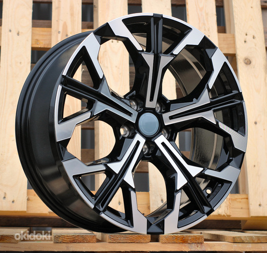 R19x8  5X112  ET  27  66.6  H3457F  Black Polished (MB)  For BMW  (M)  (HYBRID FORGED Rear+Front)