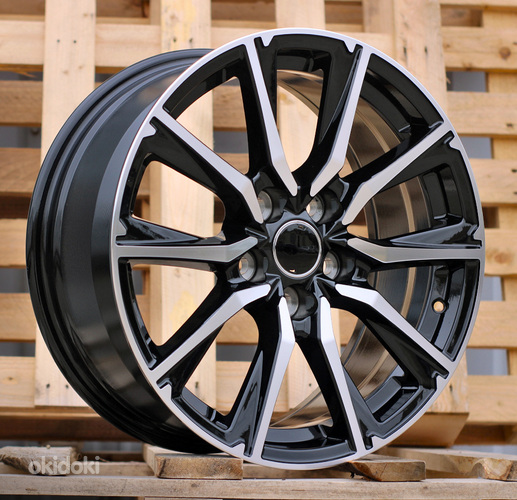 R17x7.5  5X114.3  ET  40  60.1  H3347F  Black Polished (MB)  For TOYOT  (Z3)  (HYBRID FORGED)