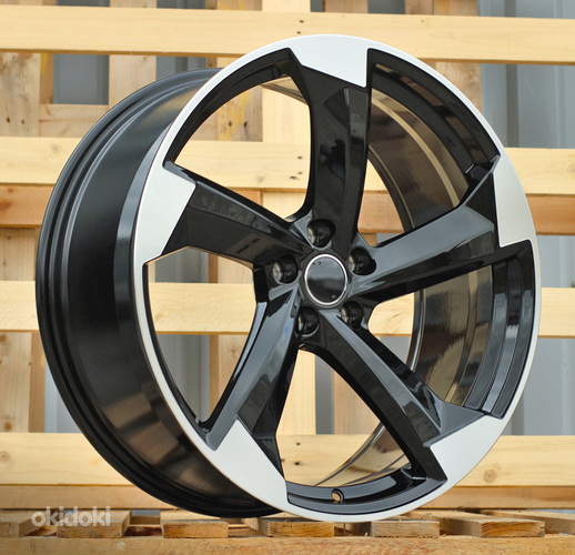 R17x7.5  5X112  ET  40  66.5  H3388F  Black Polished (MB)  For AUD  (M)  (HYBRID FORGED)