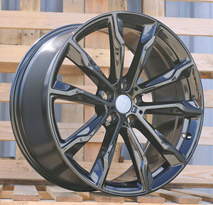 R20x9.5  5X112  ET  43  66.6  H3263F  Black (BL)  For BMW  (Z6)  ((X3) HYBRID FORGED (Rear+Front)) (1 foto / 1)