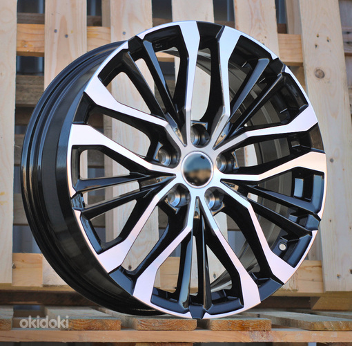 R18x7  5X114.3  ET  35  60.1  H3272F  Black Polished (MB)  For TOYOT  (M)  (HYBRID FORGED)