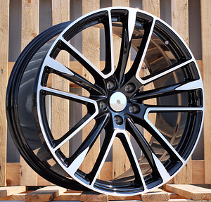 R21x9  5X114.3  ET  35  67.1  H1005  (FB0469J)  Black Polished (MB)  For MASER  (K7)  (FORGED Maserati (Rear+Front)) (1 foto / 1)
